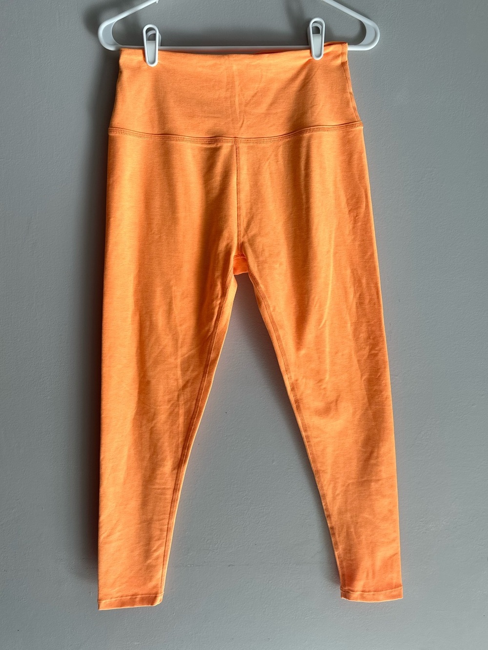 Beyond yoga spacedye caught in the midi leggings orange size extra large
